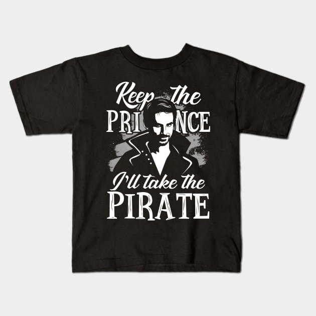 I'll take the pirate! Kids T-Shirt by KsuAnn